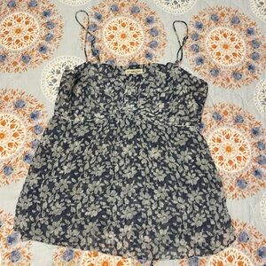Floral Chiffon Tank